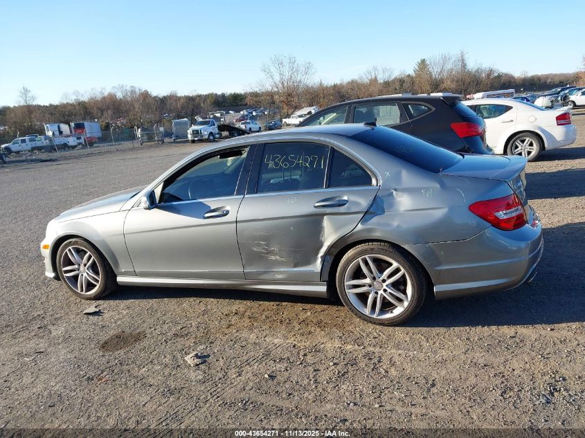 2014 Mercedes-Benz C 300 Sport 4Matic VIN: WDDGF8AB2ER313426 Lot: 43654271