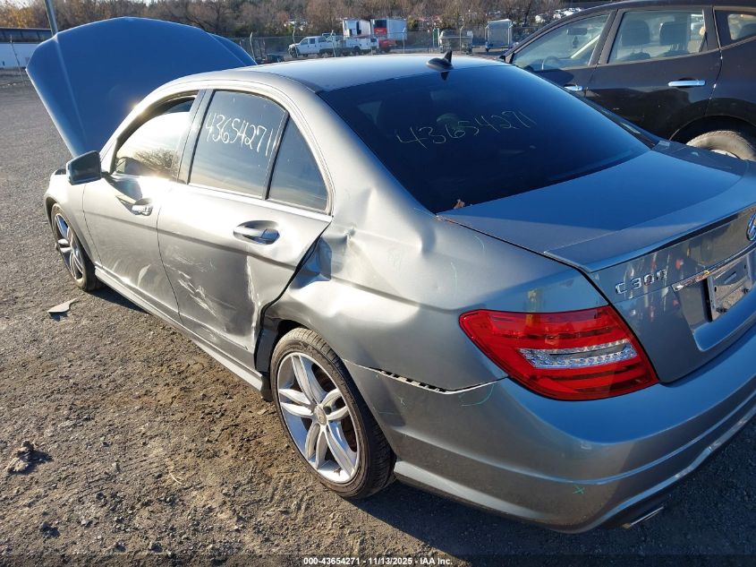 2014 Mercedes-Benz C 300 Sport 4Matic VIN: WDDGF8AB2ER313426 Lot: 43654271