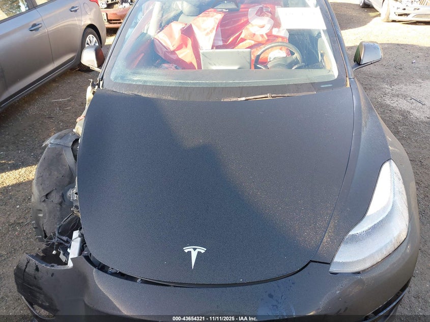 2022 Tesla Model 3 Long Range Dual Motor All-Wheel Drive VIN: 5YJ3E1EBXNF132738 Lot: 43654321
