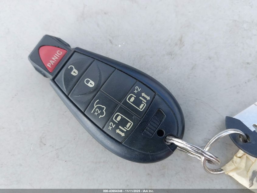 2016 Chrysler Town & Country Touring VIN: 2C4RC1BGXGR157310 Lot: 43654346