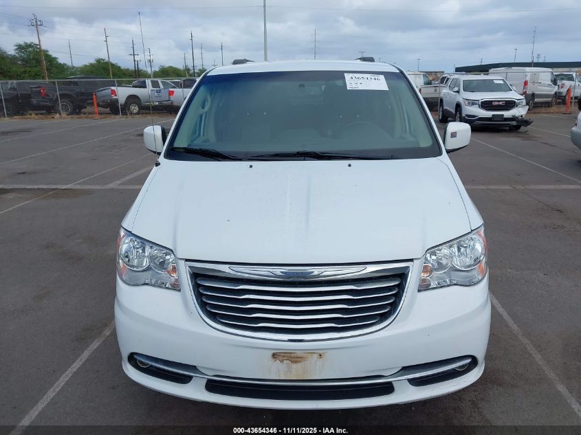 2016 Chrysler Town & Country Touring VIN: 2C4RC1BGXGR157310 Lot: 43654346