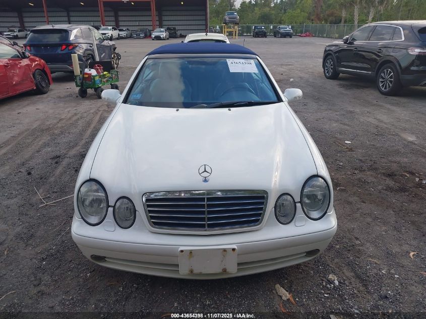 2000 Mercedes-Benz Clk 430 VIN: WDBLK70GXYTY44111 Lot: 43654398