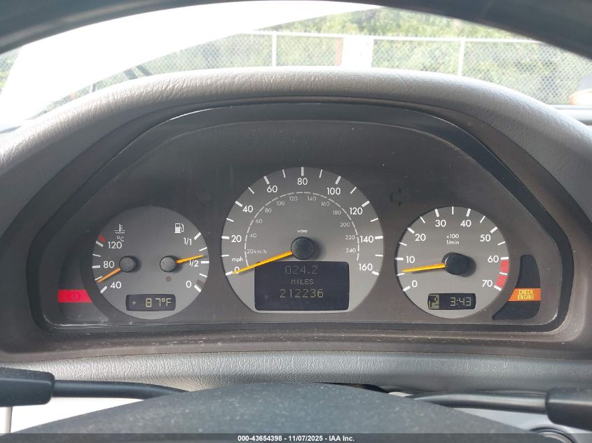 2000 Mercedes-Benz Clk 430 VIN: WDBLK70GXYTY44111 Lot: 43654398