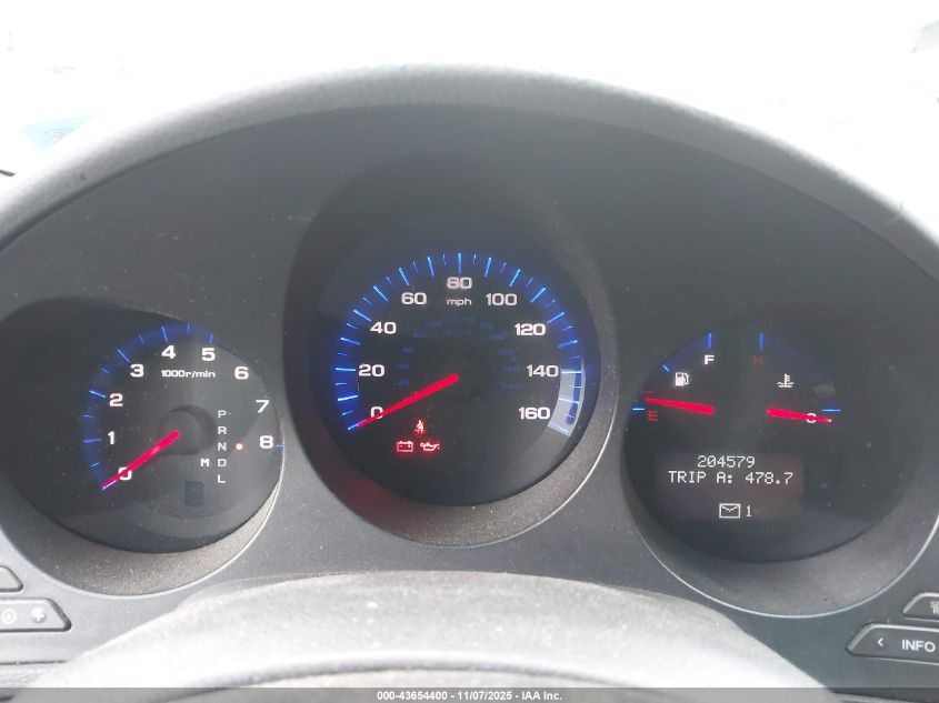 2005 Acura Tl VIN: 19UUA66255A020970 Lot: 43654400