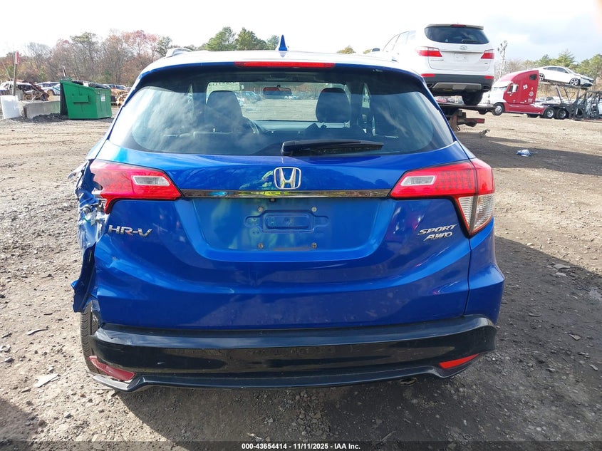2020 HONDA HR-V AWD SPORT 3CZRU6H19LM736958