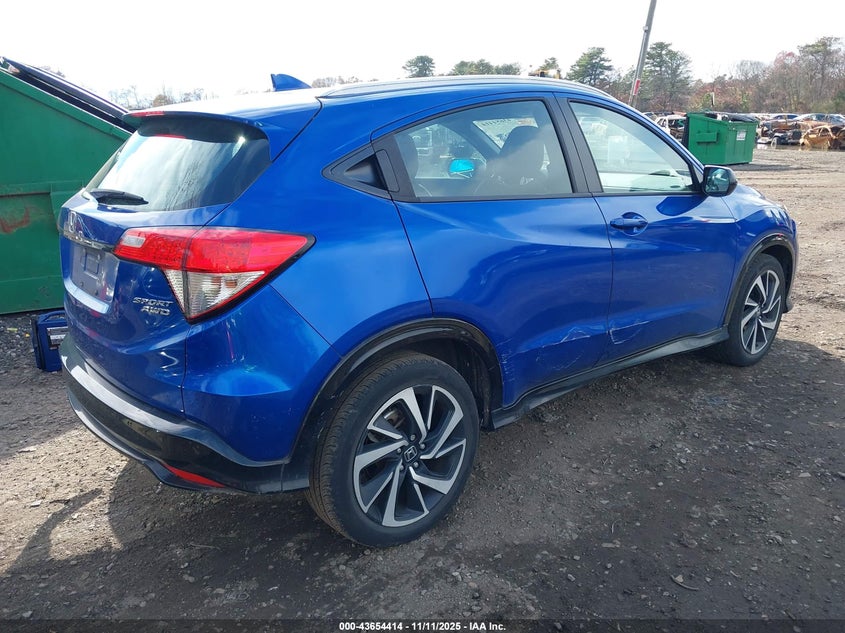 2020 HONDA HR-V AWD SPORT 3CZRU6H19LM736958