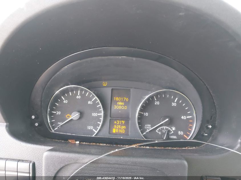 2016 Mercedes-Benz Sprinter 2500 High Roof VIN: WD3PE8DD9GP279195 Lot: 43654415