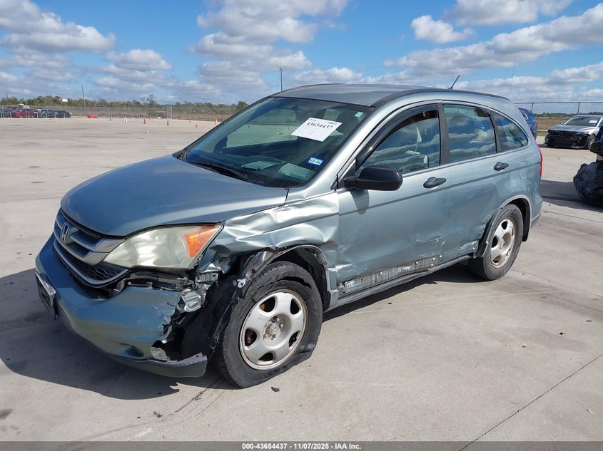 5J6RE3H30AL011857 2010 HONDA CR-V photo no. 2