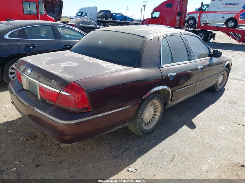 2MEFM75W31X686511 2001 MERCURY GRAND MARQUIS photo no. 4