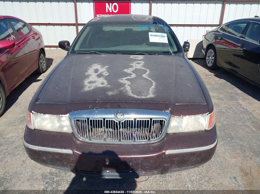 2001 Mercury Grand Marquis Ls VIN: 2MEFM75W31X686511 Lot: 43654438