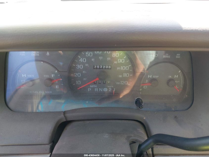 2001 Mercury Grand Marquis Ls VIN: 2MEFM75W31X686511 Lot: 43654438