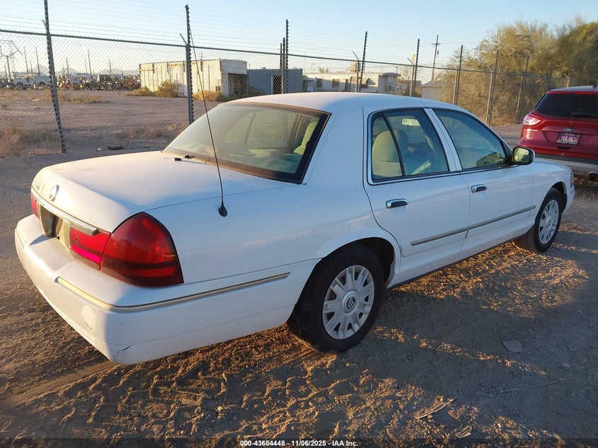 2MEFM74W35X644704 2005 MERCURY GRAND MARQUIS photo no. 4