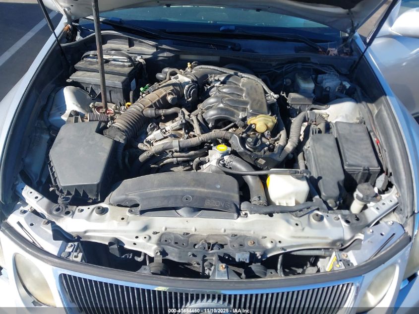 2006 Lexus Gs 300 VIN: JTHBH96S765002031 Lot: 43654450