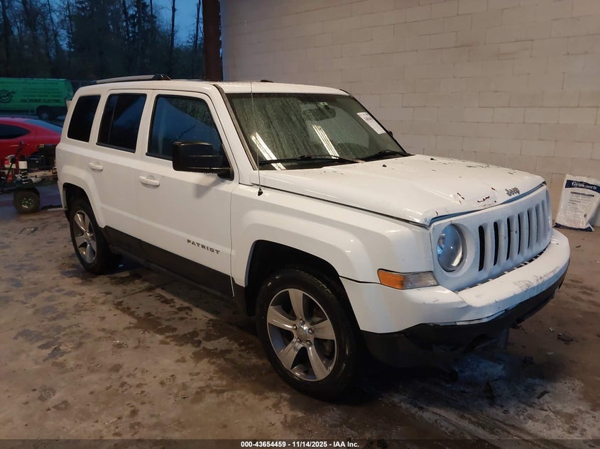 2016 JEEP PATRIOT HIGH ALTITUDE EDITION - 1C4NJPFA5GD621135