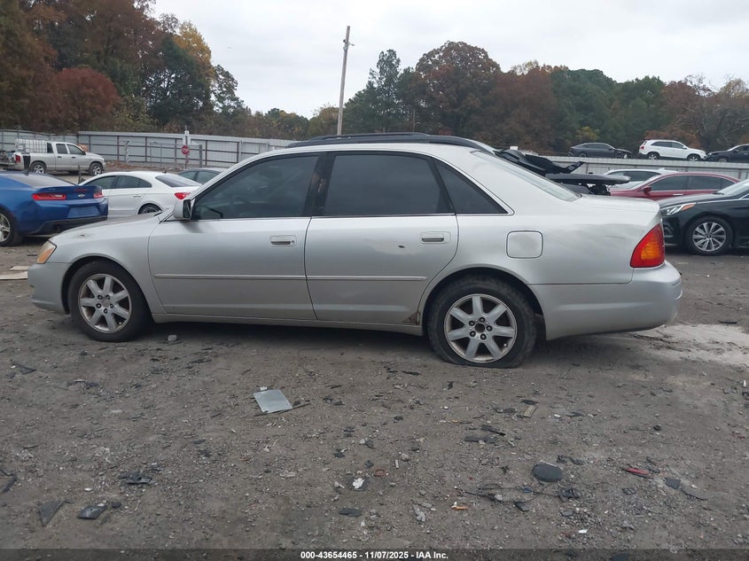 2000 Toyota Avalon Xls VIN: 4T1BF28B1YU026051 Lot: 43654465