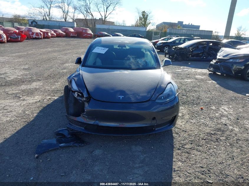 2023 Tesla Model 3 Rear-Wheel Drive VIN: 5YJ3E1EA9PF447489 Lot: 43654487