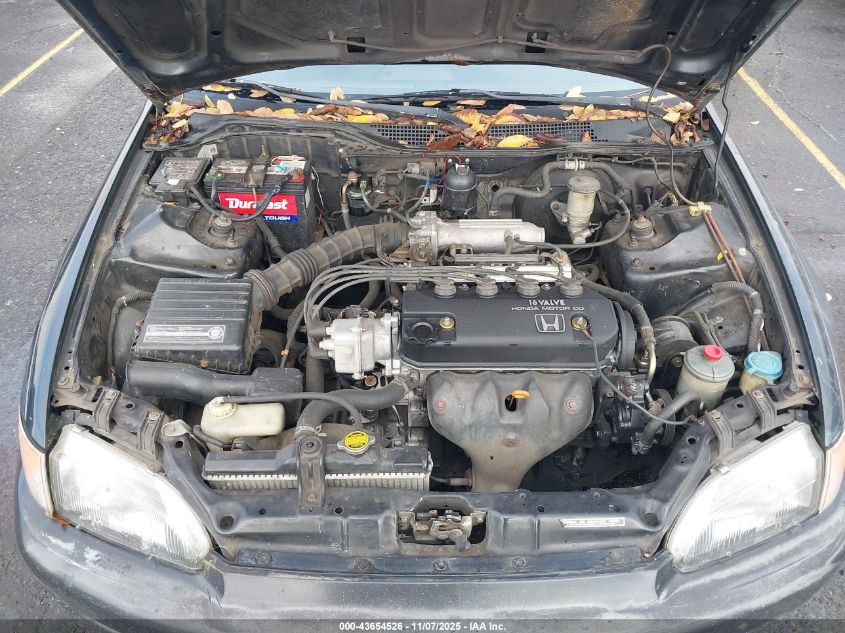 1993 Honda Civic Dx VIN: 2HGEH2465PH532652 Lot: 43654526