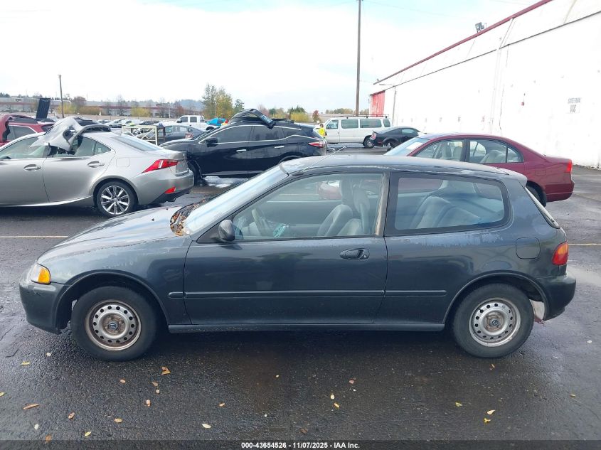 1993 Honda Civic Dx VIN: 2HGEH2465PH532652 Lot: 43654526