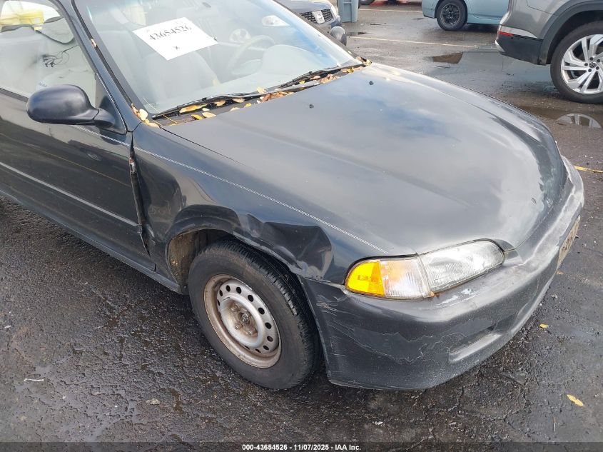 1993 Honda Civic Dx VIN: 2HGEH2465PH532652 Lot: 43654526