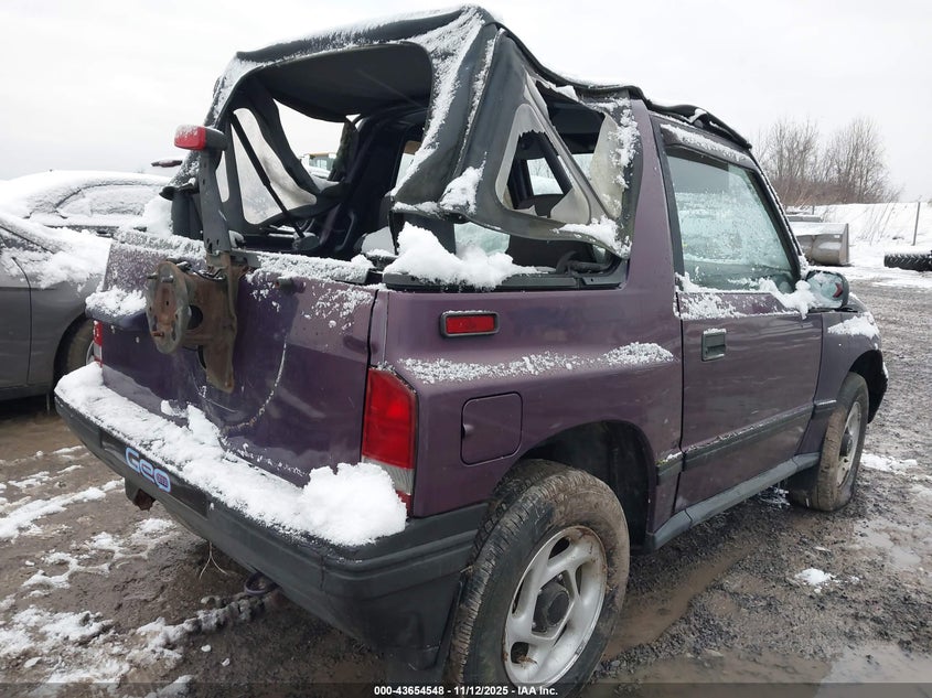 2CNBJ1869S6944194 1995 GEO TRACKER photo no. 4
