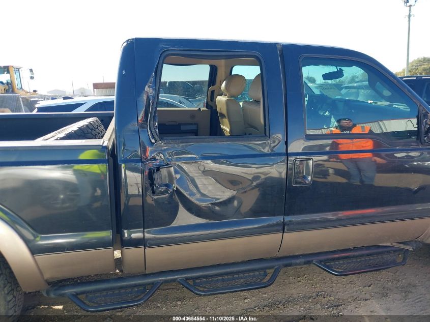 2013 Ford F-250 Lariat VIN: 1FT7W2B69DEA44064 Lot: 43654554
