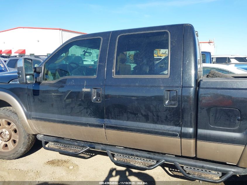 2013 Ford F-250 Lariat VIN: 1FT7W2B69DEA44064 Lot: 43654554