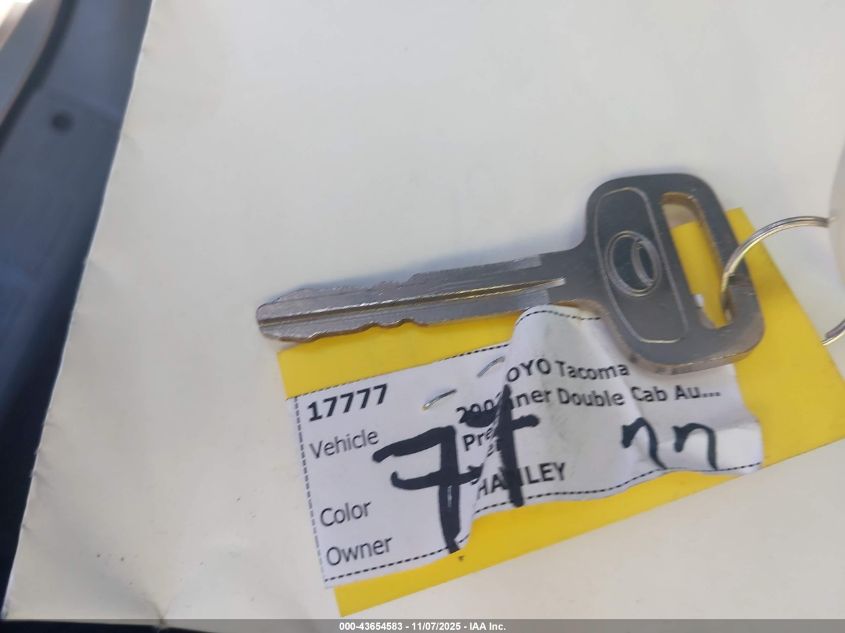 2002 Toyota Tacoma Prerunner VIN: 5TEGM92N52Z096887 Lot: 43654583