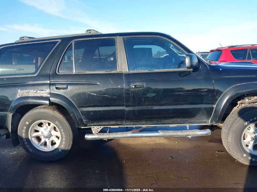 2000 Toyota 4Runner Sr5 V6 VIN: JT3GN86R6Y0170884 Lot: 43654584