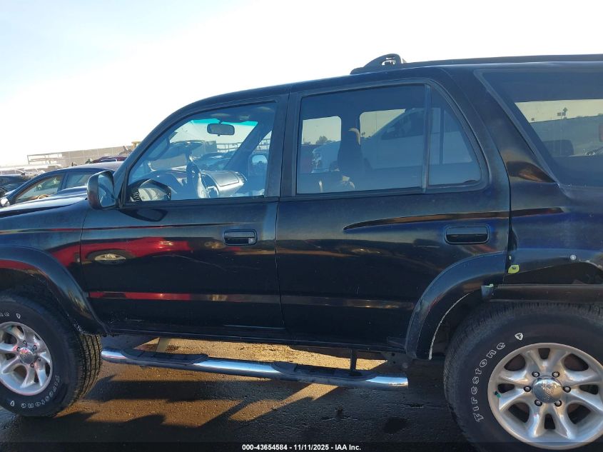 2000 Toyota 4Runner Sr5 V6 VIN: JT3GN86R6Y0170884 Lot: 43654584