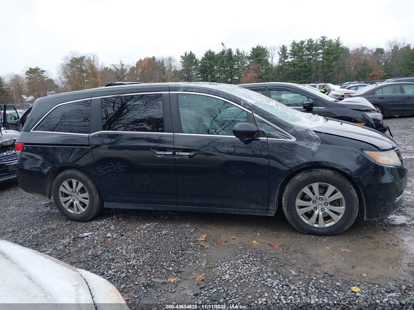 2016 HONDA ODYSSEY EX-L - 5FNRL5H65GB141257
