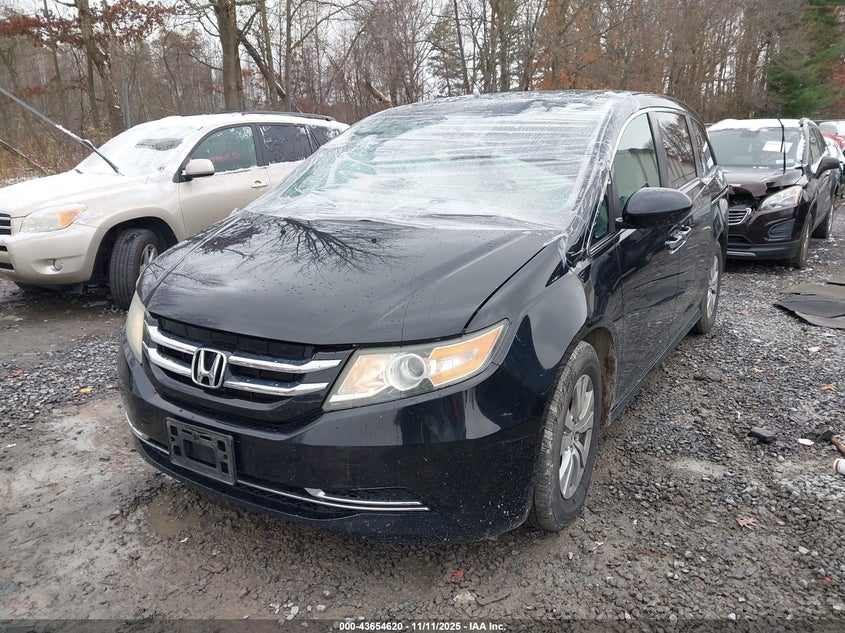 2016 HONDA ODYSSEY EX-L - 5FNRL5H65GB141257
