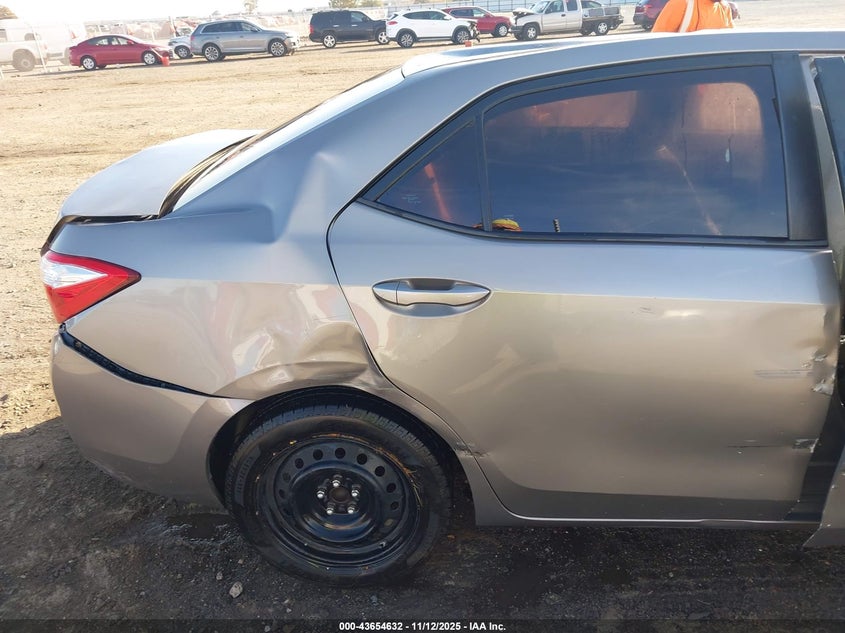 2015 TOYOTA COROLLA LE - 5YFBURHE4FP247117