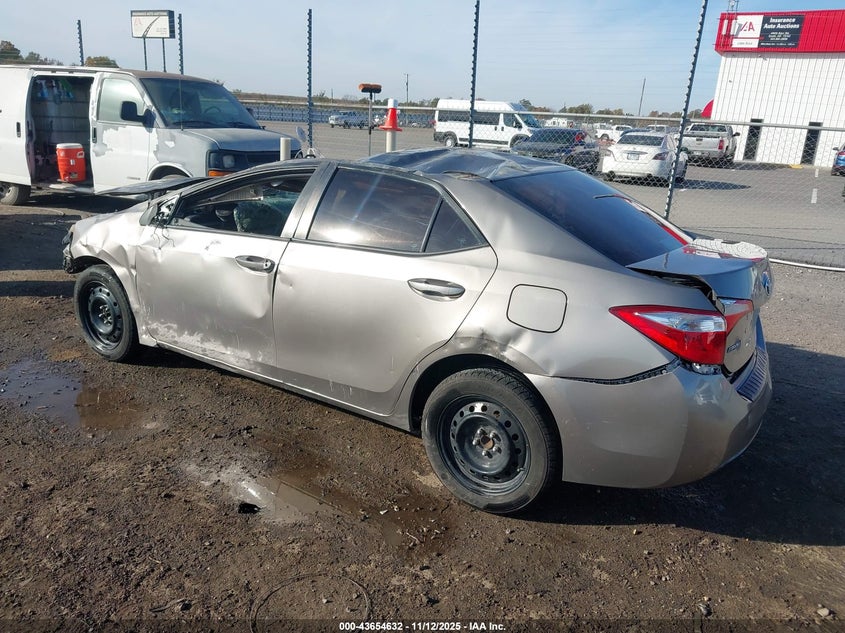 2015 TOYOTA COROLLA LE - 5YFBURHE4FP247117