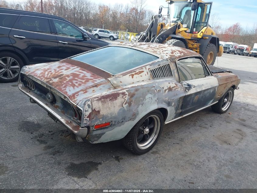 8T02C159198 1968 FORD MUSTANG photo no. 4