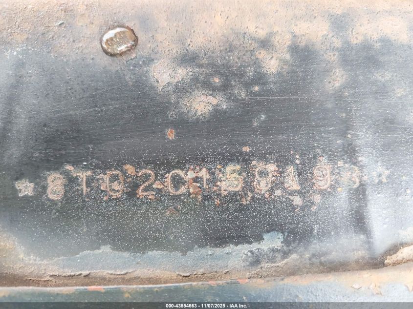 1968 Ford Mustang VIN: 8T02C159198 Lot: 43654663