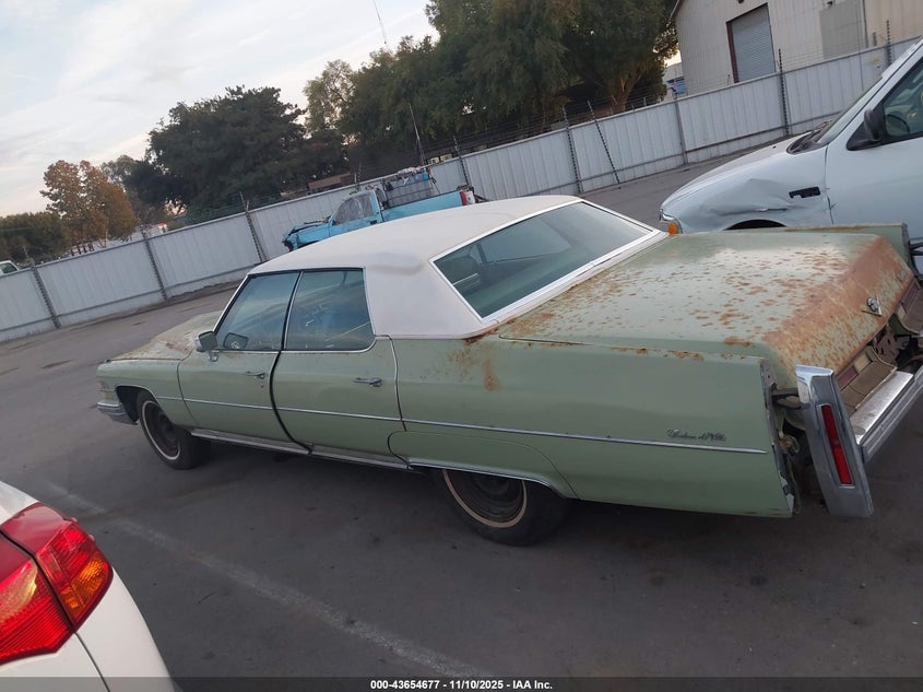 1974 Cadillac Deville VIN: 6D49R4Q102384 Lot: 43654677
