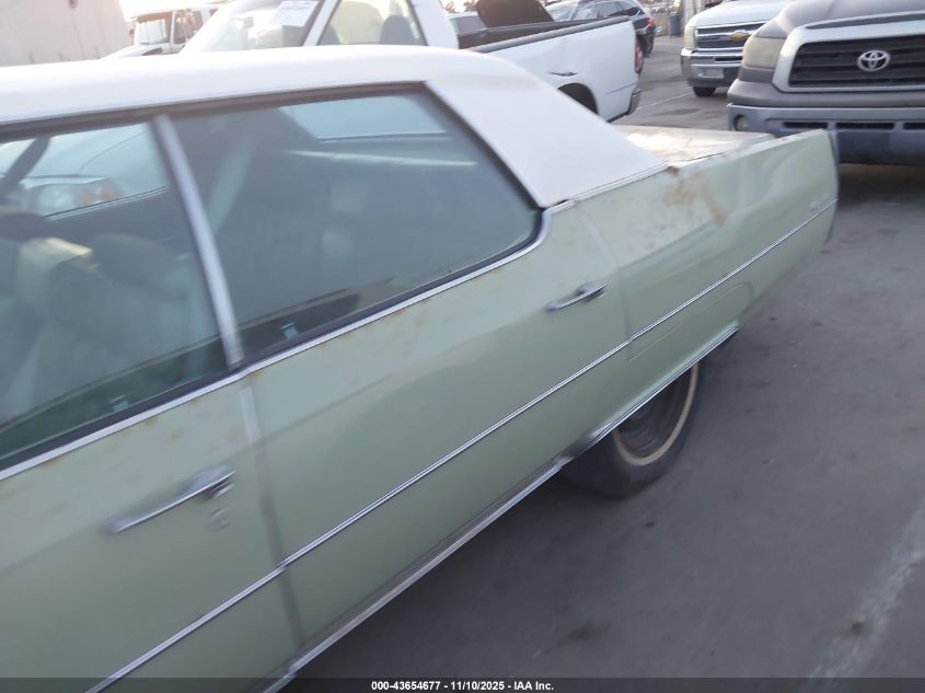 1974 Cadillac Deville VIN: 6D49R4Q102384 Lot: 43654677