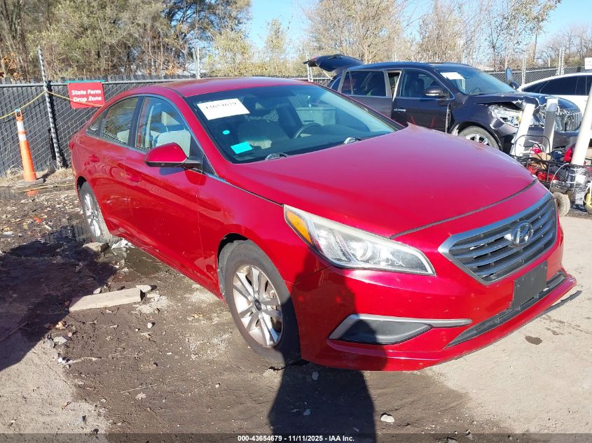 2017 HYUNDAI SONATA - 5NPE24AF2HH547182