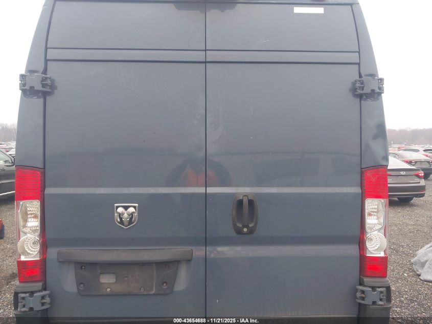 2019 Ram Promaster 3500 Cargo Van High Roof 159 Wb Ext VIN: 3C6URVJG7KE549132 Lot: 43654688