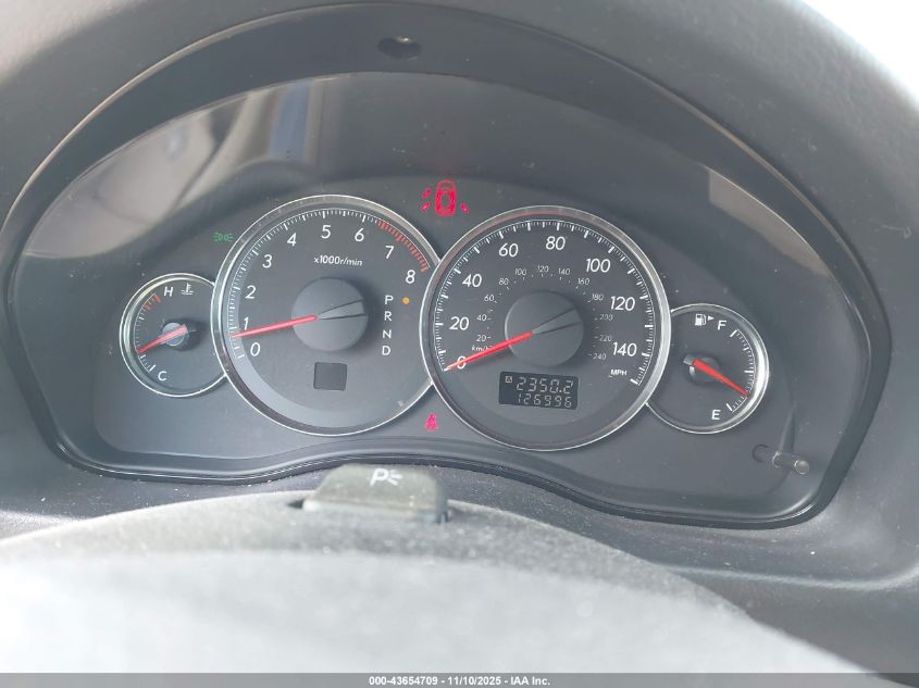 2008 Subaru Outback 2.5I/2.5I L.l. Bean Edition VIN: 4S4BP61C287321360 Lot: 43654709