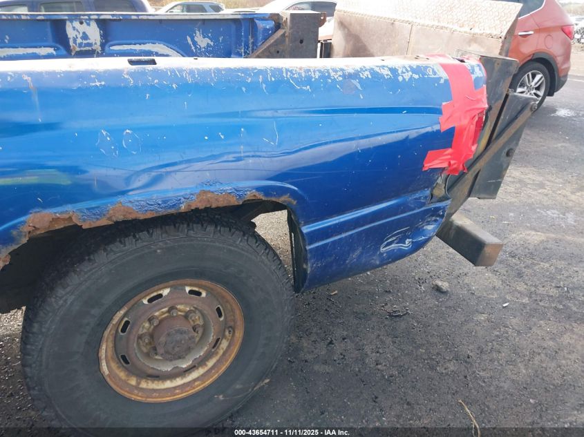 1997 Dodge Ram 2500 Lt VIN: 1B7KC26ZXVJ549353 Lot: 43654711