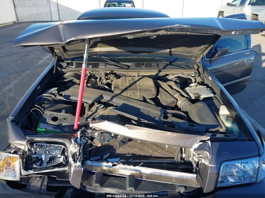 2007 Mercury Grand Marquis Ls VIN: 2MEHM75VX7X612852 Lot: 43654728