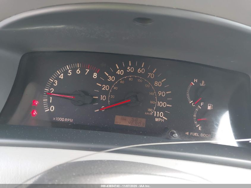 2006 Toyota Corolla Le VIN: 2T1BR32E76C667705 Lot: 43654740