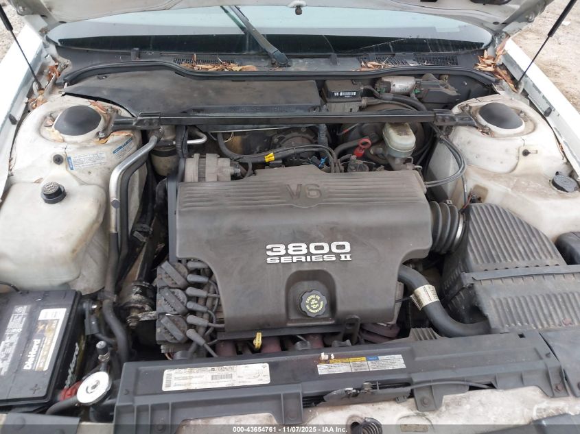 1999 Oldsmobile Eighty-Eight Ls VIN: 1G3HN52K6X4838259 Lot: 43654761