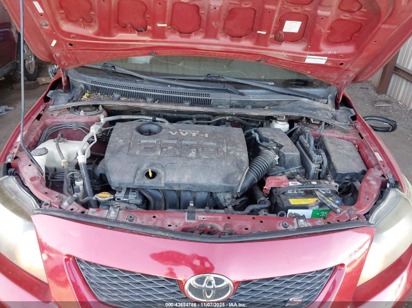 2009 Toyota Corolla S VIN: 1NXBU40E09Z099808 Lot: 43654786