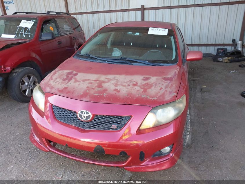 2009 Toyota Corolla S VIN: 1NXBU40E09Z099808 Lot: 43654786