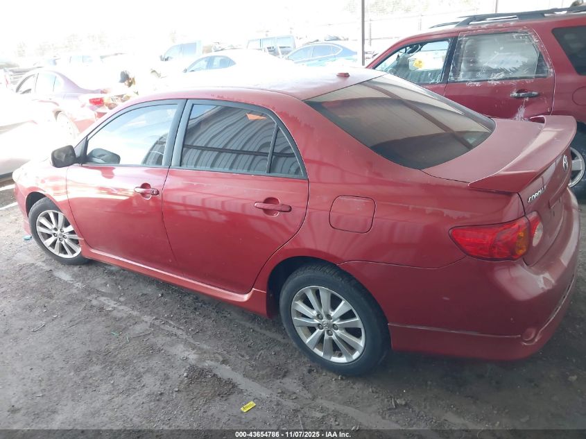 2009 Toyota Corolla S VIN: 1NXBU40E09Z099808 Lot: 43654786