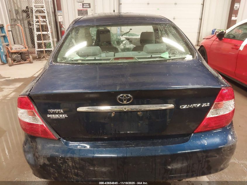 2003 Toyota Camry Xle VIN: 4T1BE30K03U188315 Lot: 43654845