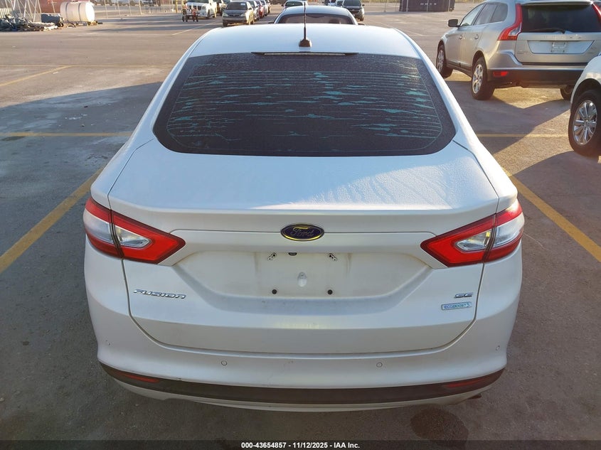 2016 Ford Fusion Se VIN: 3FA6P0HD0GR322750 Lot: 43654857
