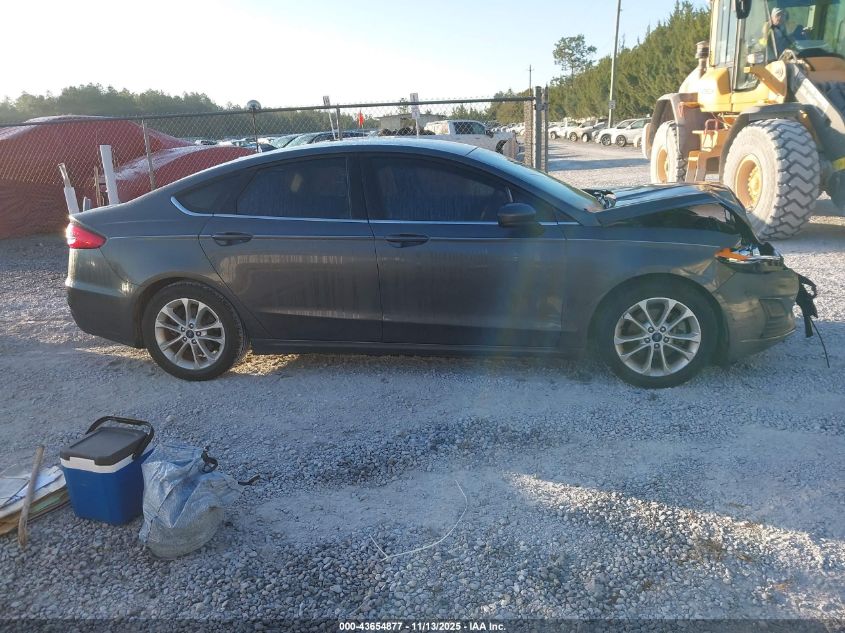 2019 Ford Fusion Se VIN: 3FA6P0HD0KR243426 Lot: 43654877